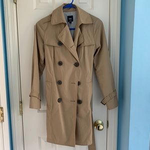 GAP Tan Belter Trench Coat